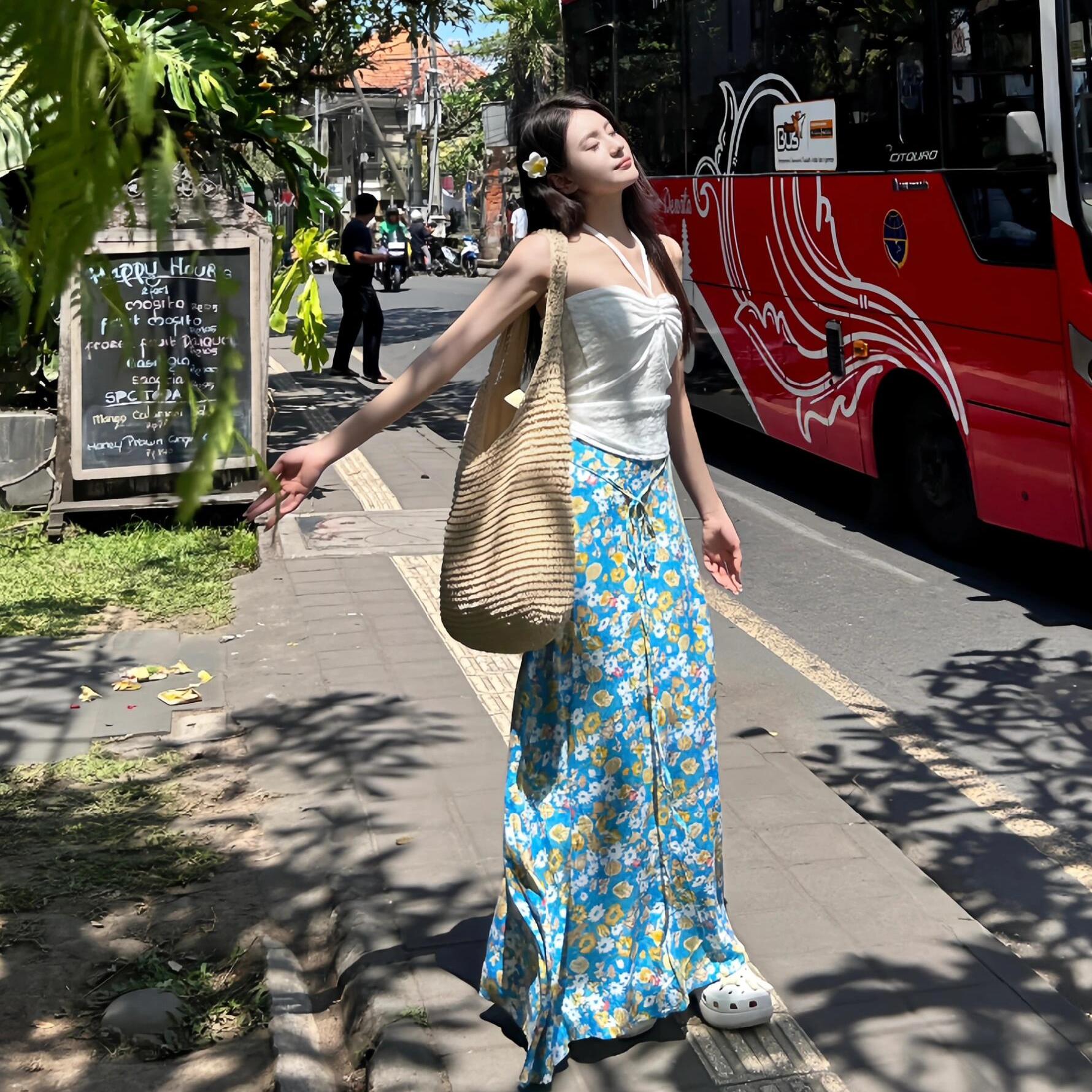 两件套装半身裙