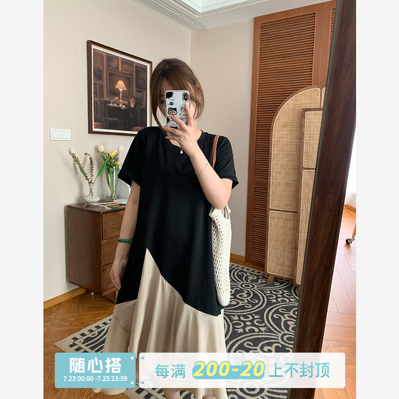 裙子女夏连衣裙中长款