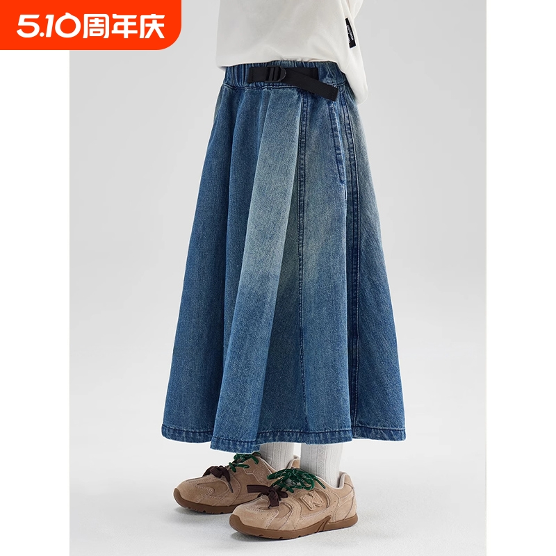女童半身裙长款春秋