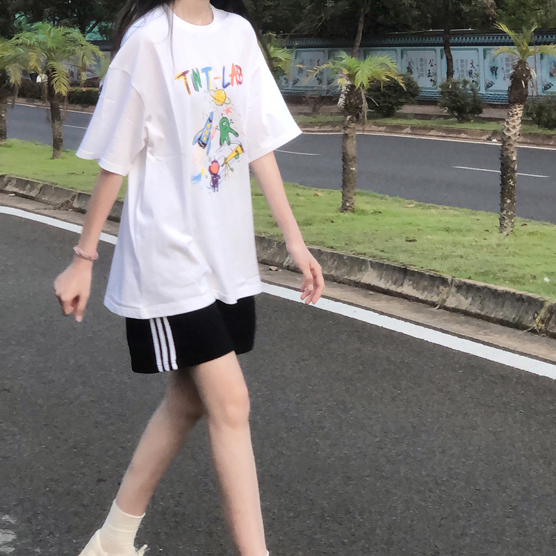 运动短裤女夏五分