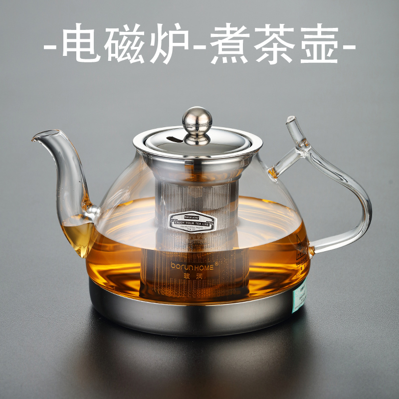 玻璃煮茶壶耐高温加厚烧水壶