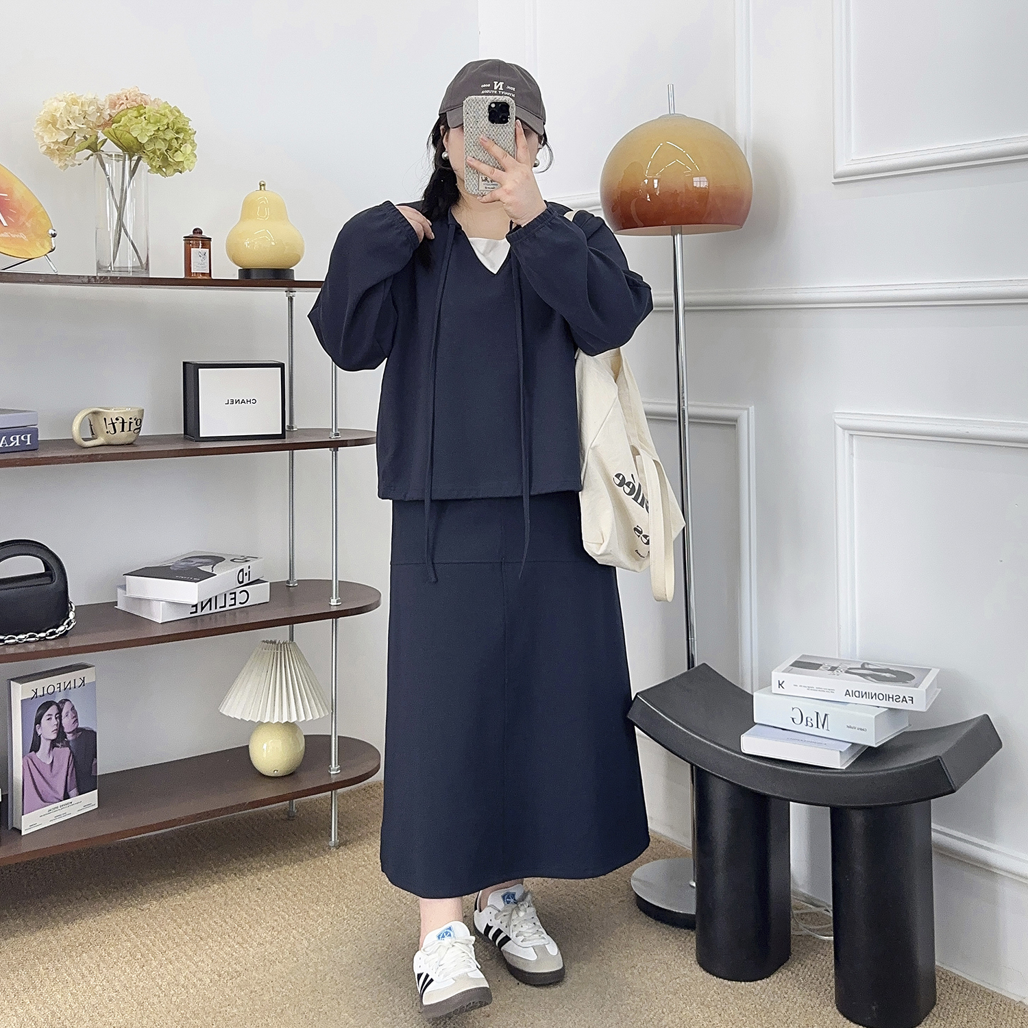卫衣 半身裙套装女裙两件套