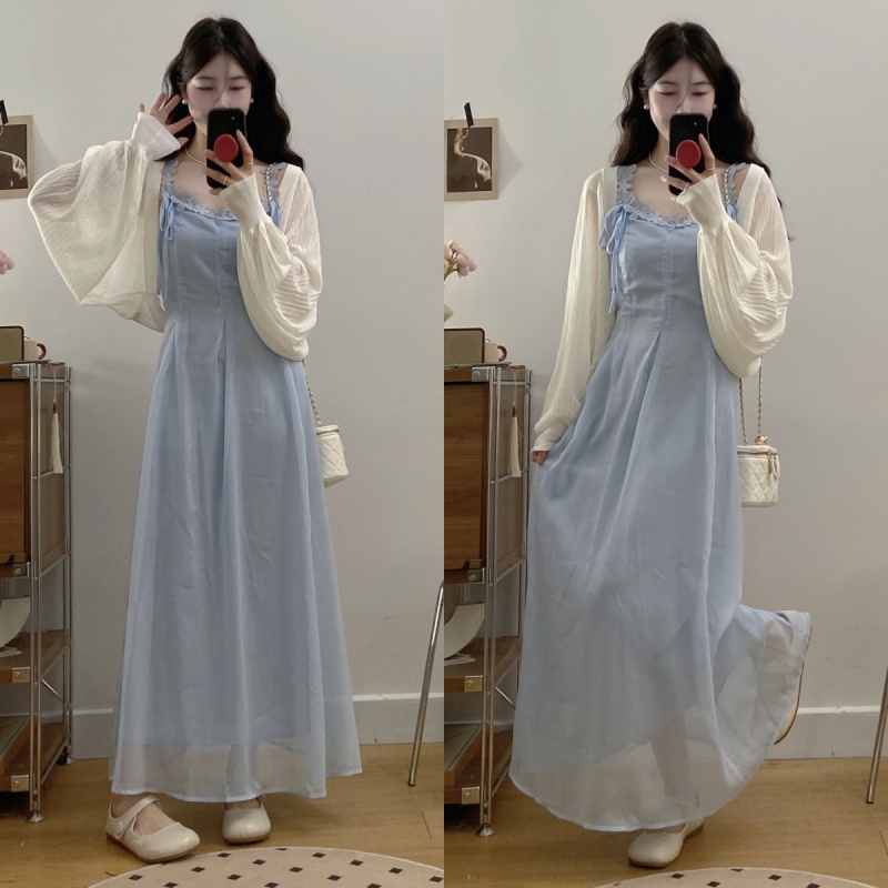 遮肚显瘦连衣裙夏