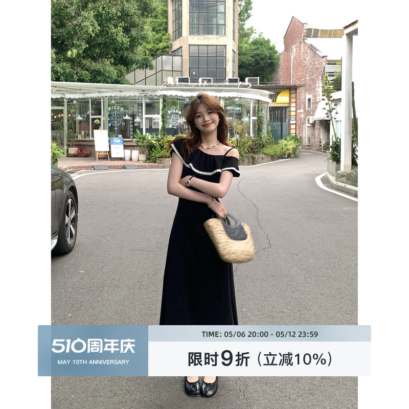 显瘦连衣裙女夏