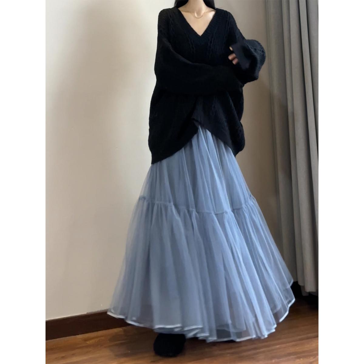 半身裙女冬长款