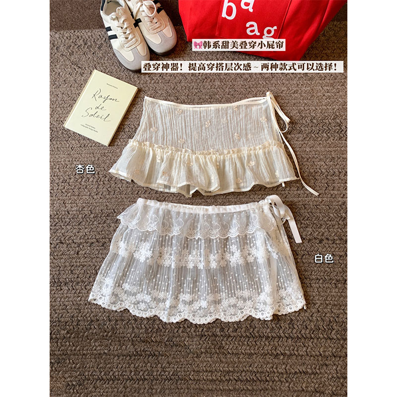 半身裙秋冬女白色