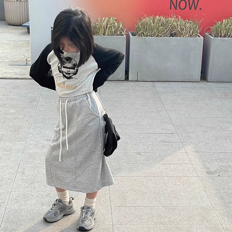 女童半身裙春秋长款