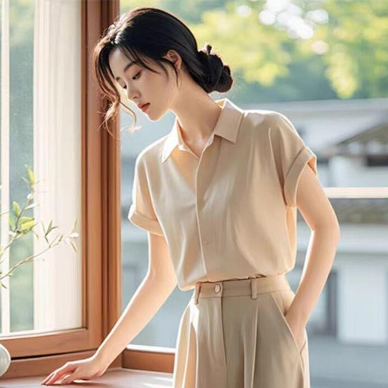 干练气质女装职业套装夏