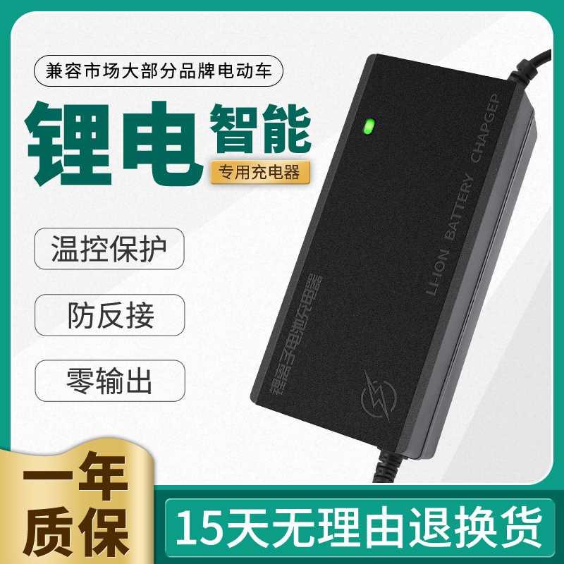 雅迪电动车48v24ah锂电