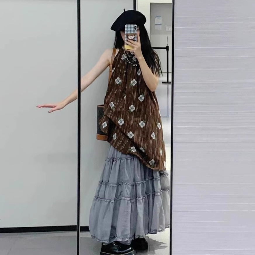 半身裙女夏小个子套装
