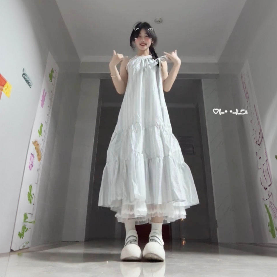 显瘦连衣裙 条纹