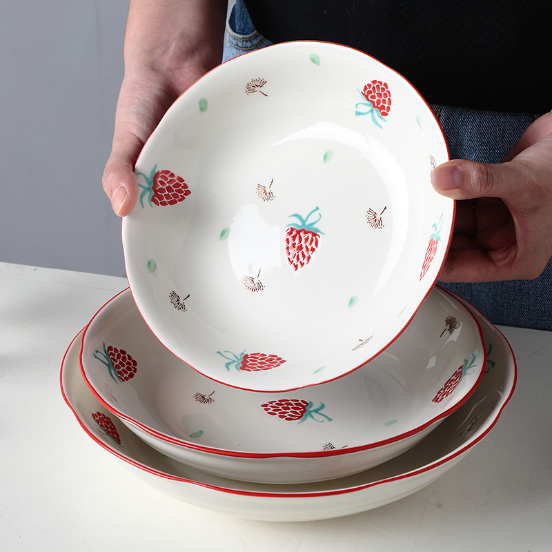 盘子创意菜盘高级感陶瓷家用2021新款