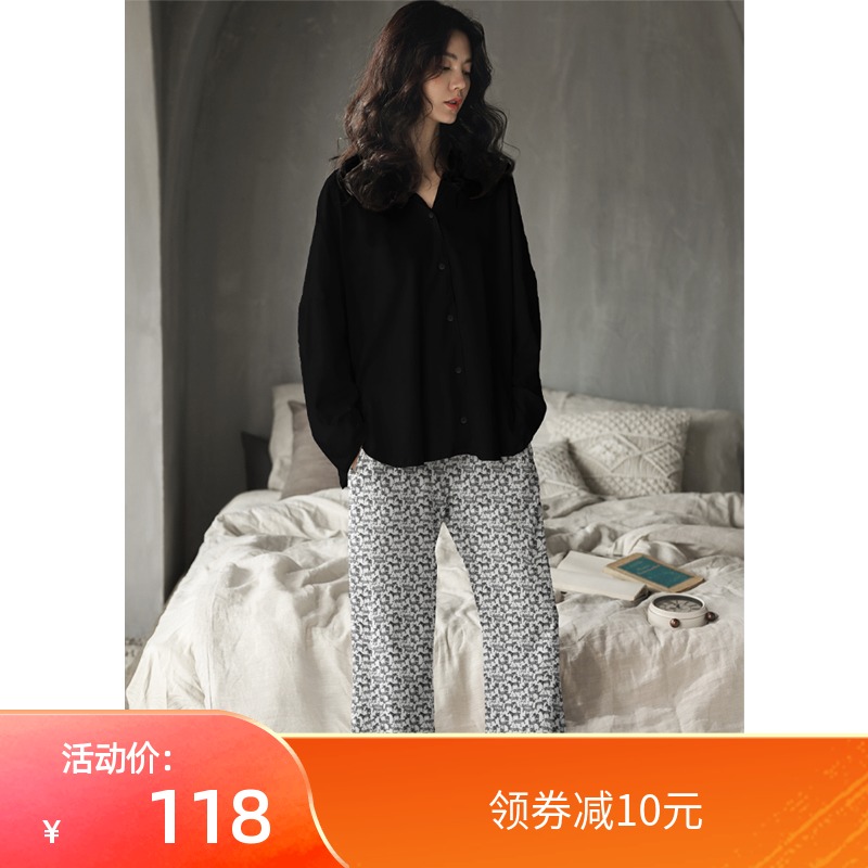 春秋睡衣女2021年新款时尚