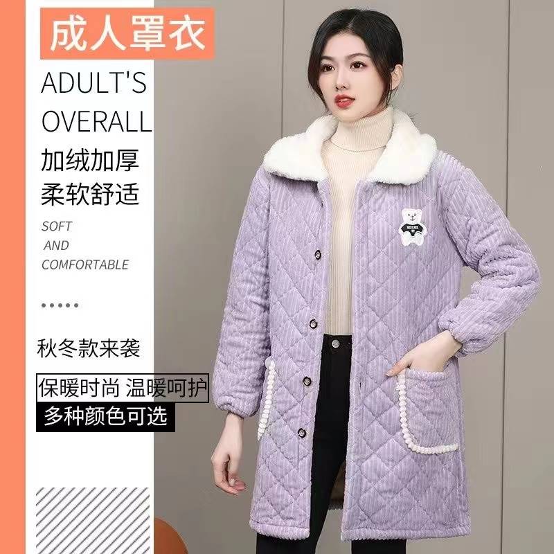 加厚棉服女冬超厚