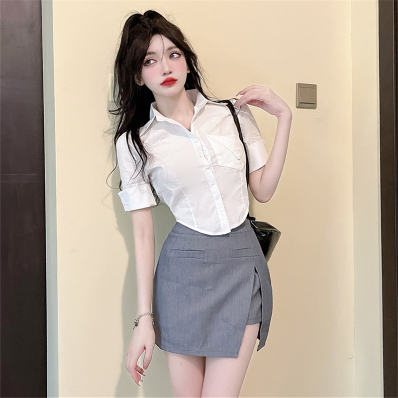 ol女装套装气质夏天