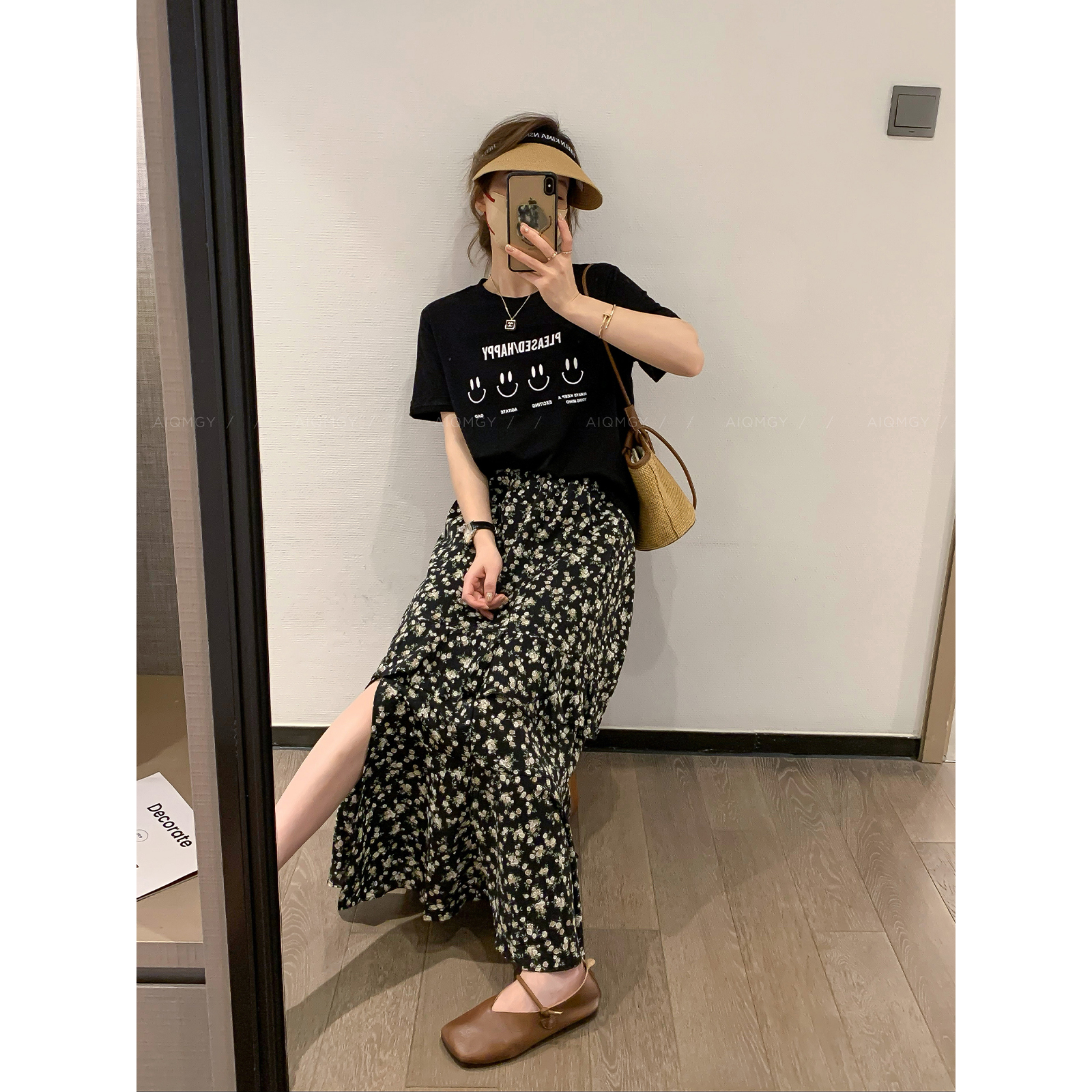 半身裙两件套夏季长裙