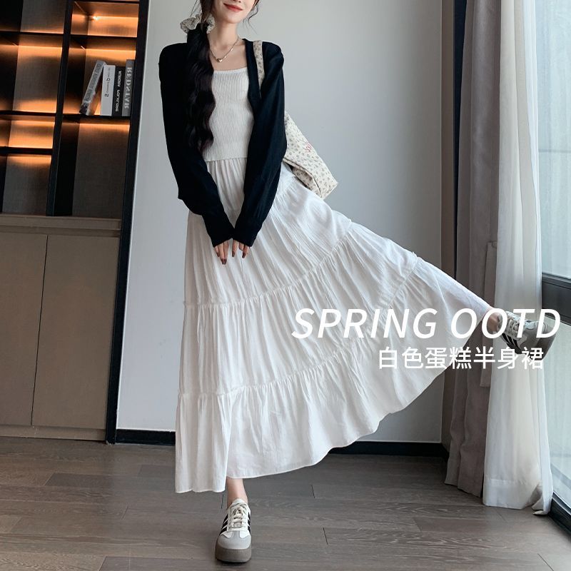 半身裙女2024新款春秋