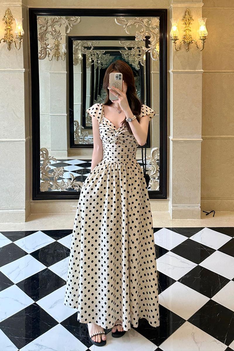 显瘦连衣裙女夏长裙
