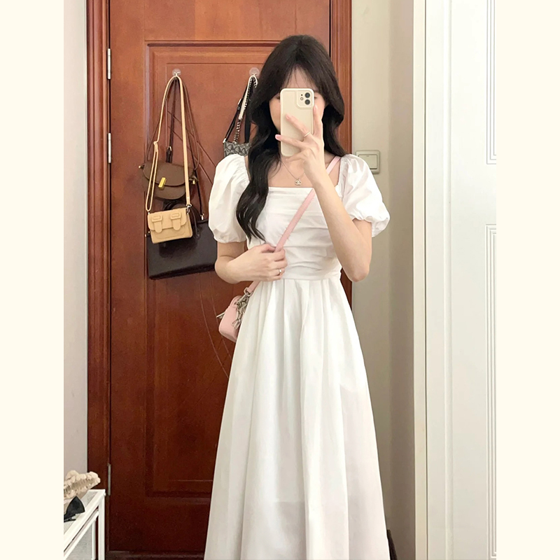 显瘦连衣裙夏季小个子