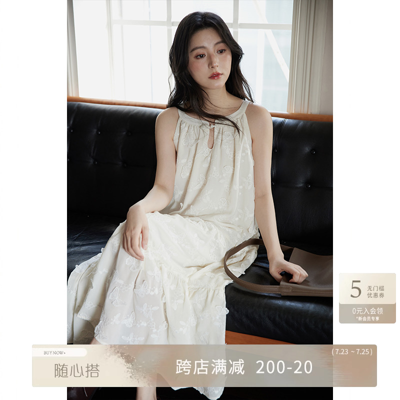 连衣裙2024新款女夏小个子长款