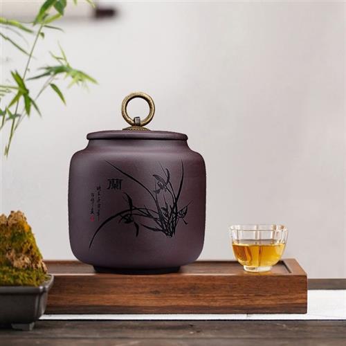 茶叶储存罐大容量陶瓷