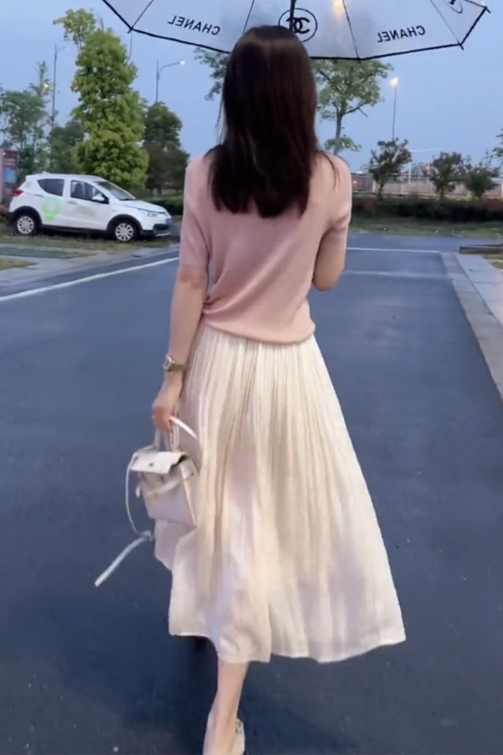 大码中长款半身裙女夏