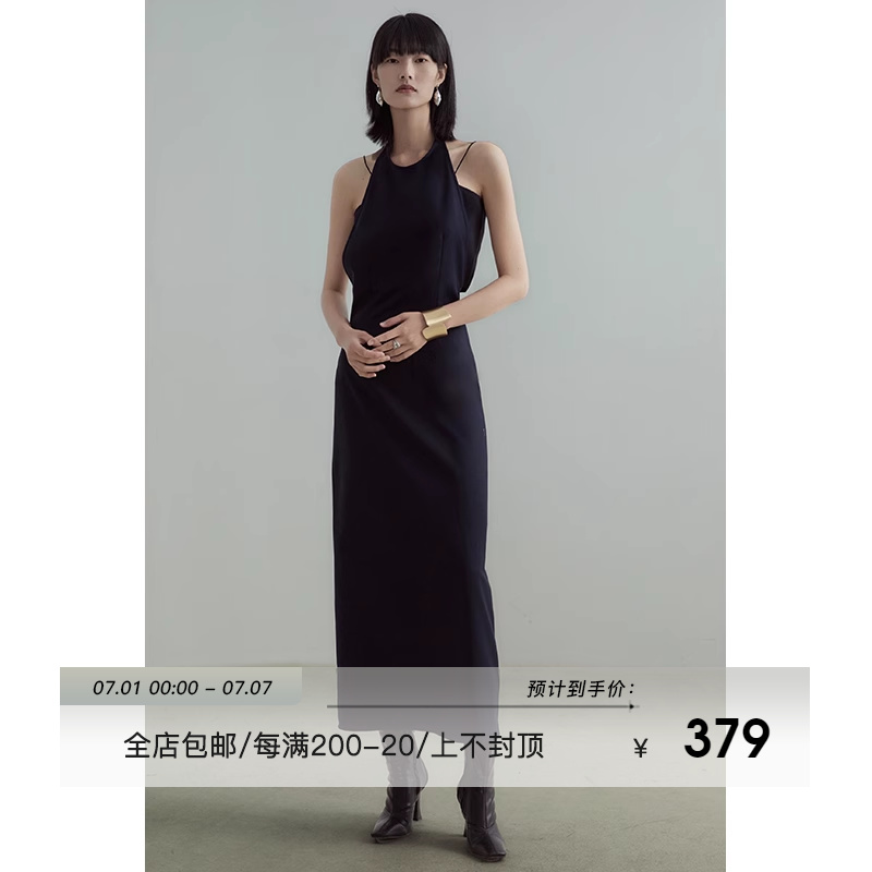 连衣裙女高级感气质设计感小众