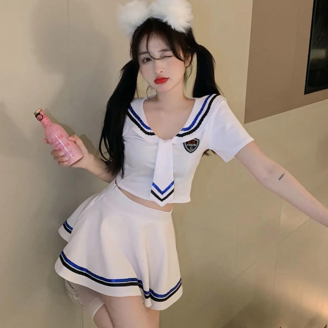 半身裙女小个子夏套装
