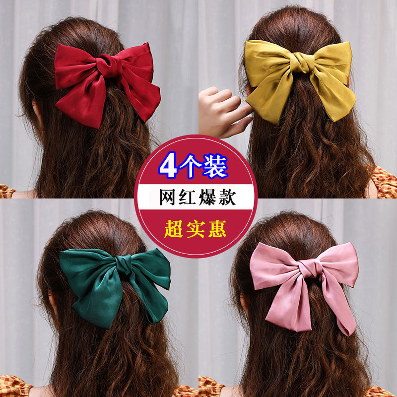 女童黑色蝴蝶结发饰