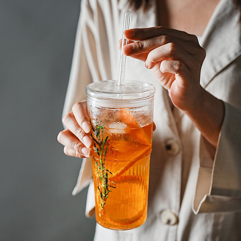 柠檬茶玻璃杯