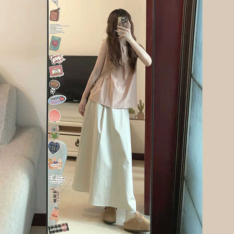 半身裙中长款夏小个子
