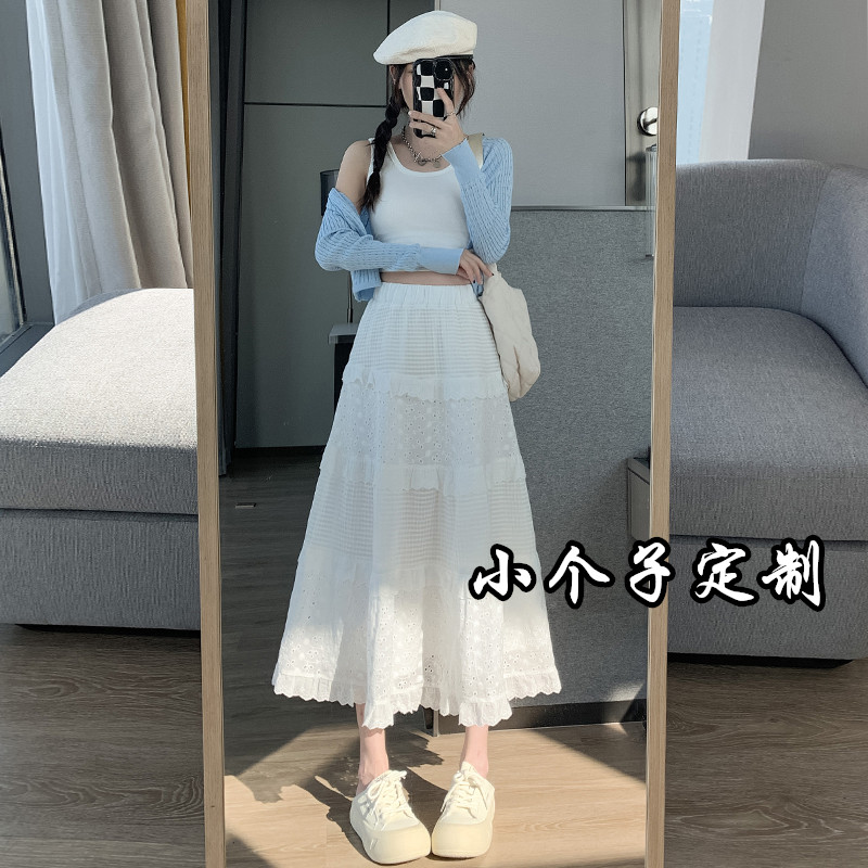 半身裙a字夏 中长款