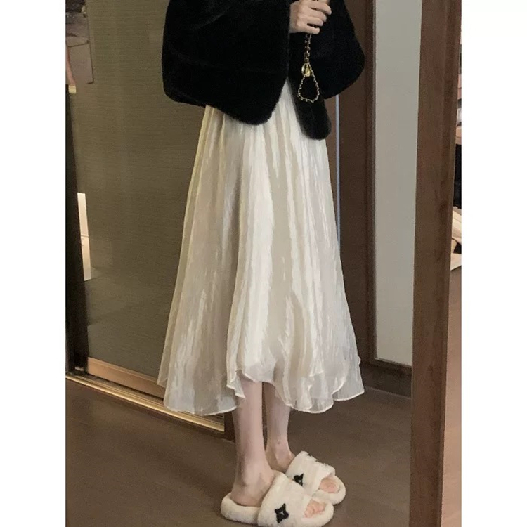 半身裙长款夏仙女