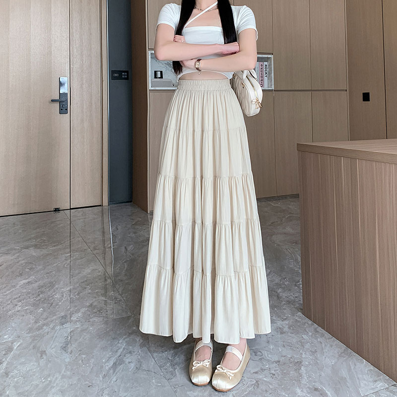 半身裙长款夏 加长