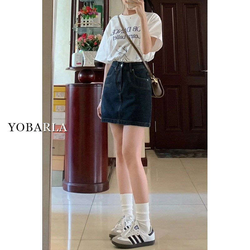 半身裙胖mm夏显瘦
