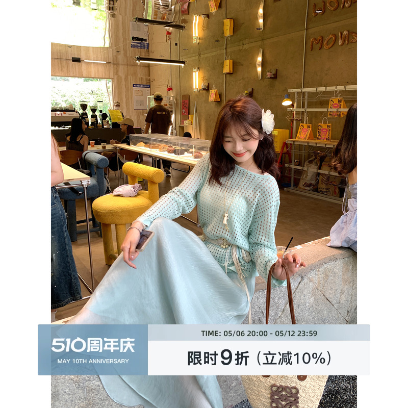 半身裙夏 设计感半身裙