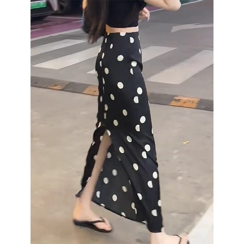 半身裙夏印花