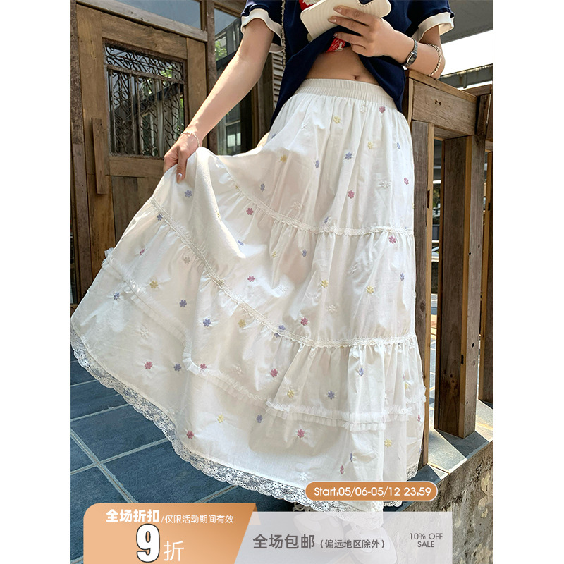 半身裙夏少女