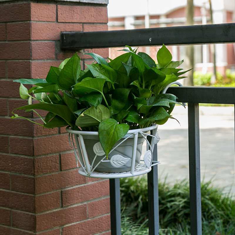 阳台悬挂花架花盆