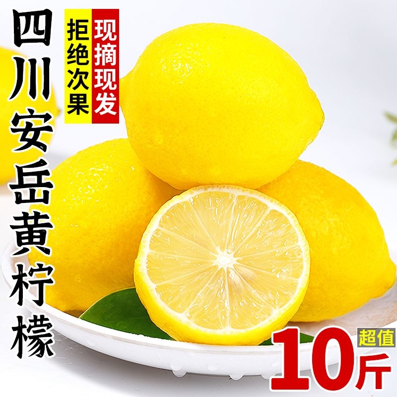 四川安岳黄柠檬新鲜水果