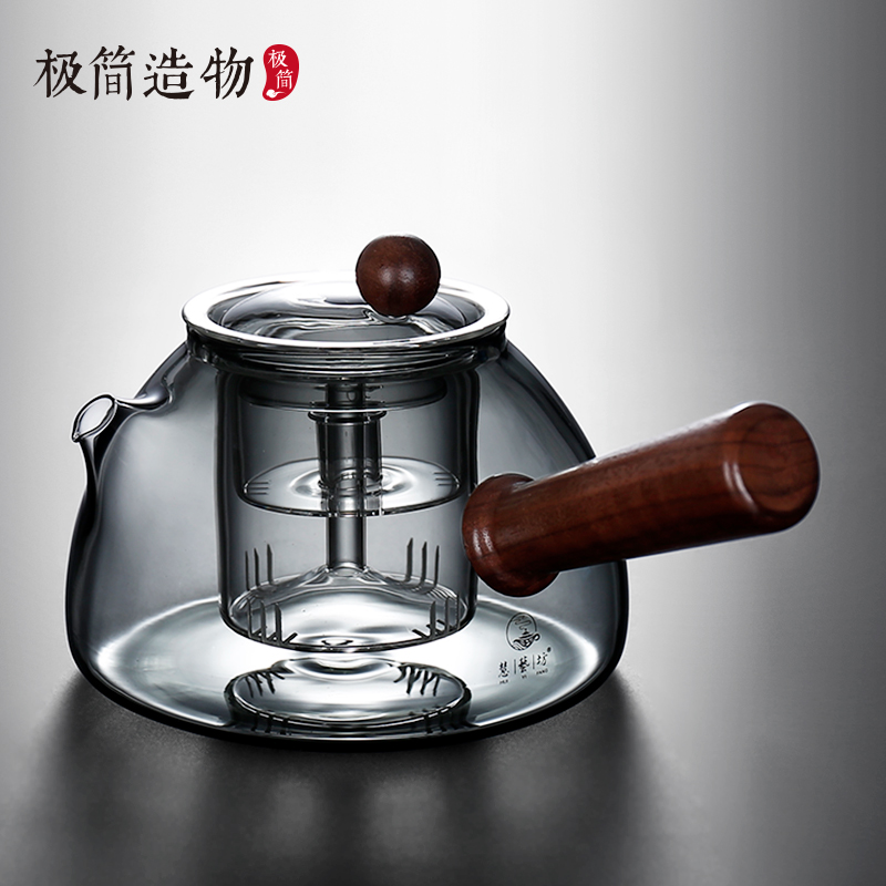 玻璃煮茶壶耐高温蒸泡茶煮茶器