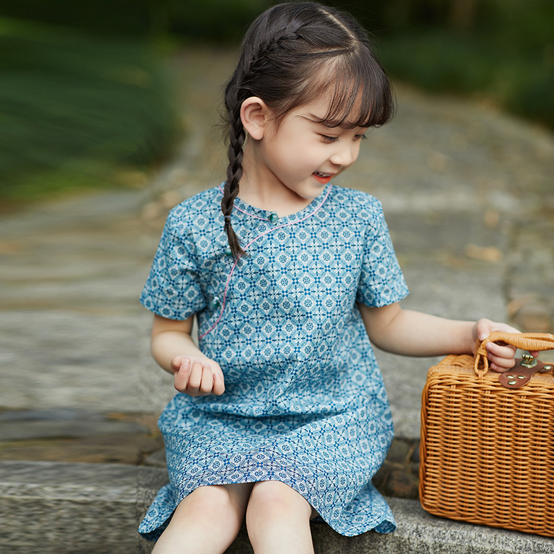 汉服夏季女童纯棉