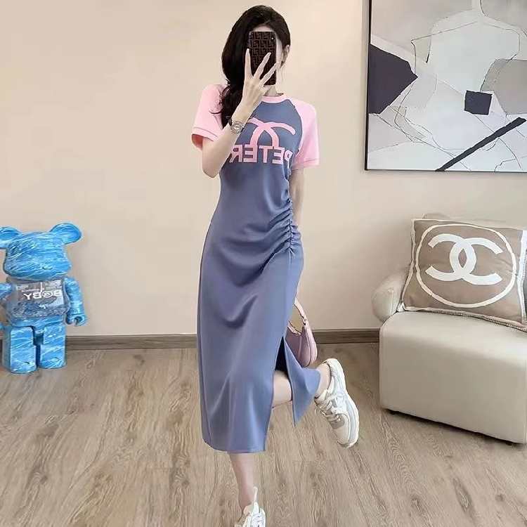 连衣裙2024新款女夏小个子显瘦长裙