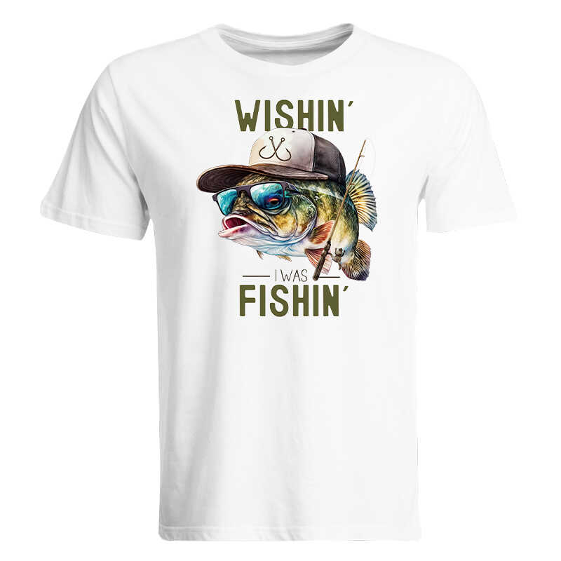 钓鱼文化t恤