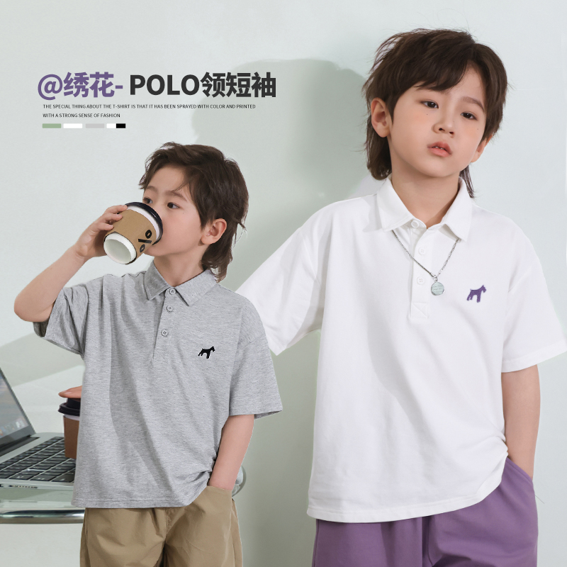 男童polo衫速干