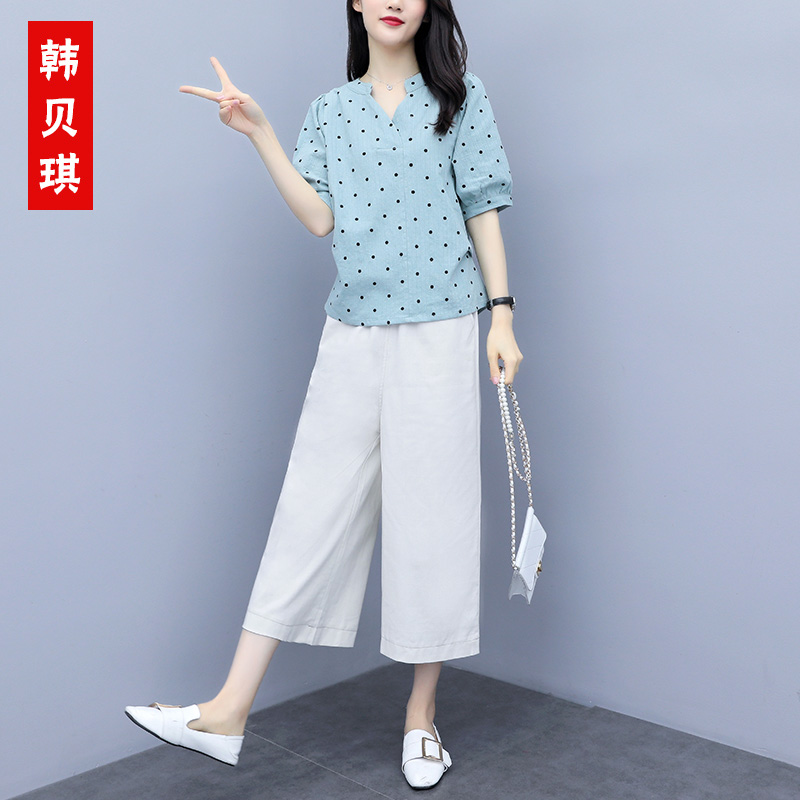 套装女夏装2021新款女装两件套时尚