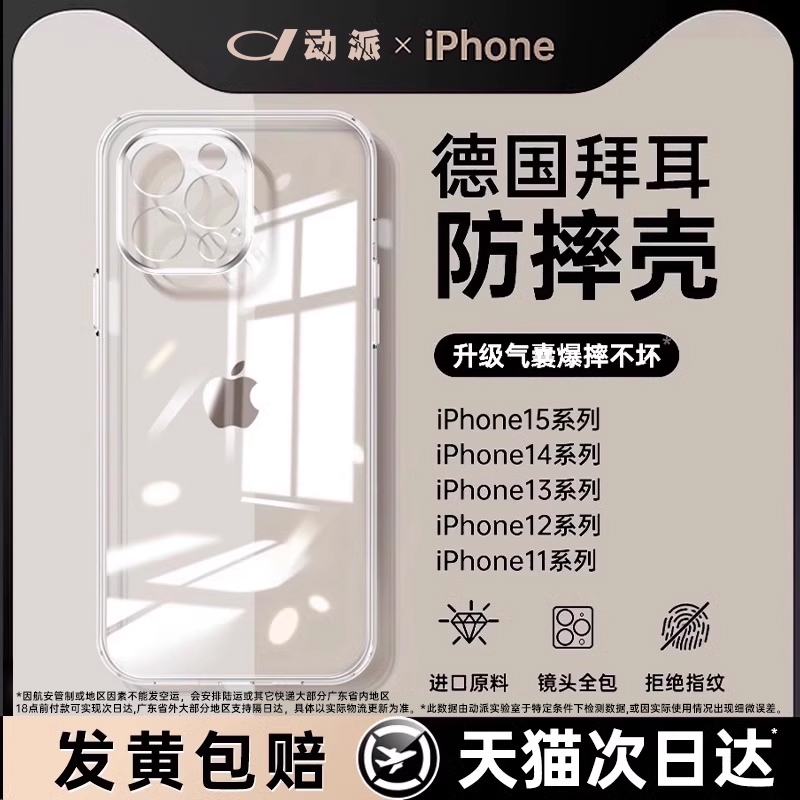 iphone12mini手机壳透明