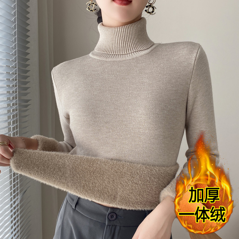 毛衣女冬加厚打底