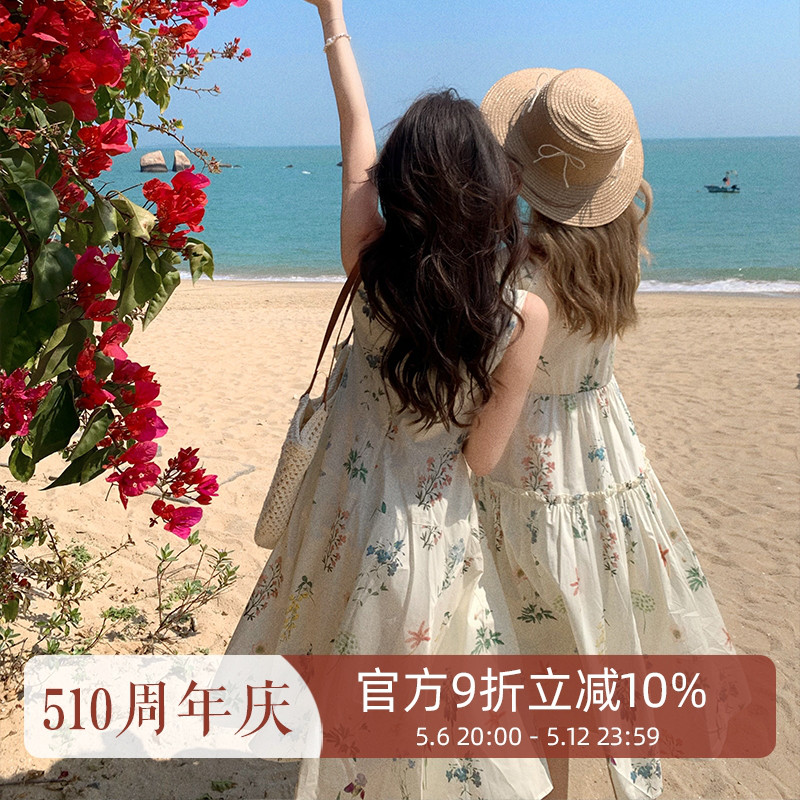 显瘦连衣裙女夏收腰