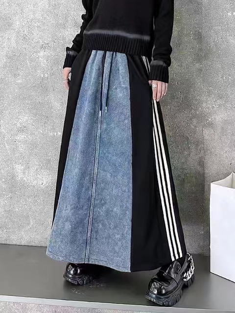 牛仔裙半身裙女秋冬
